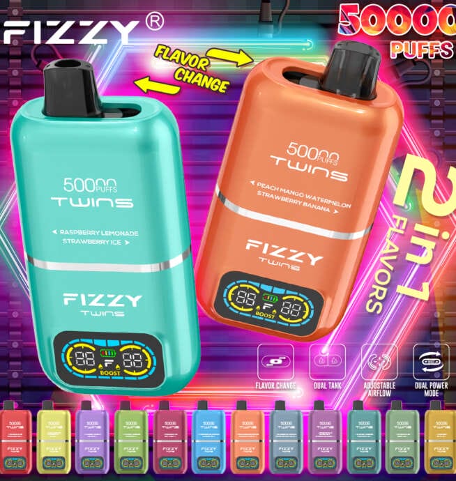 24h vape fizzy twins 50000 50k