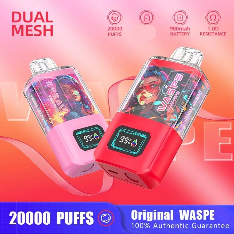 Waspe 20000 puffs dual mesh 32