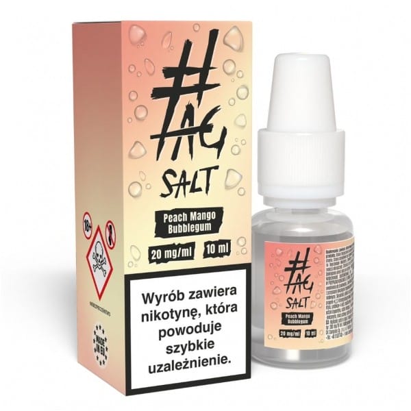 liquid tag salt drinks 10ml pe