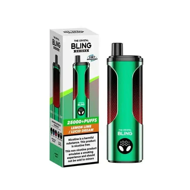 crystal bling shisha 25000 l