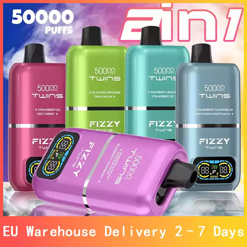 fizzy twins 50000 puffs double 1