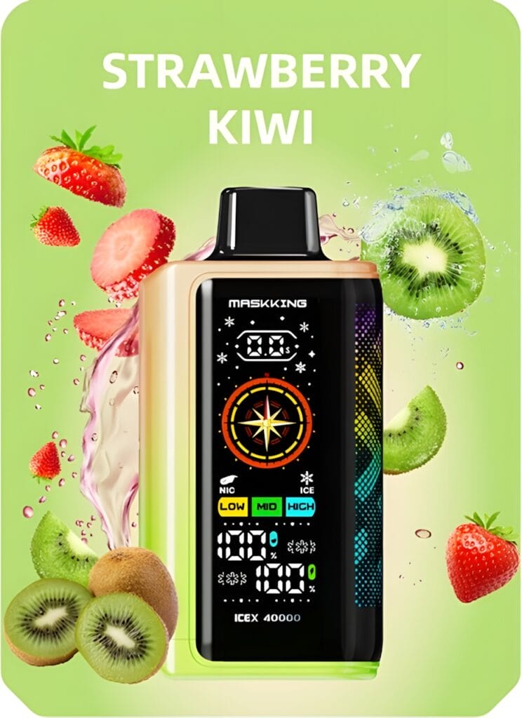 maskking icex strawberry kiwi 1