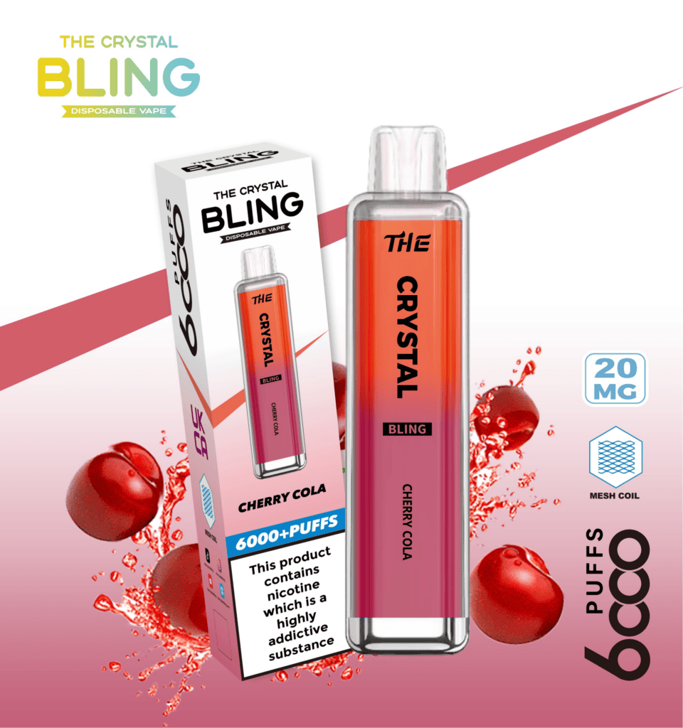 the crystal bling 6000 puffs c