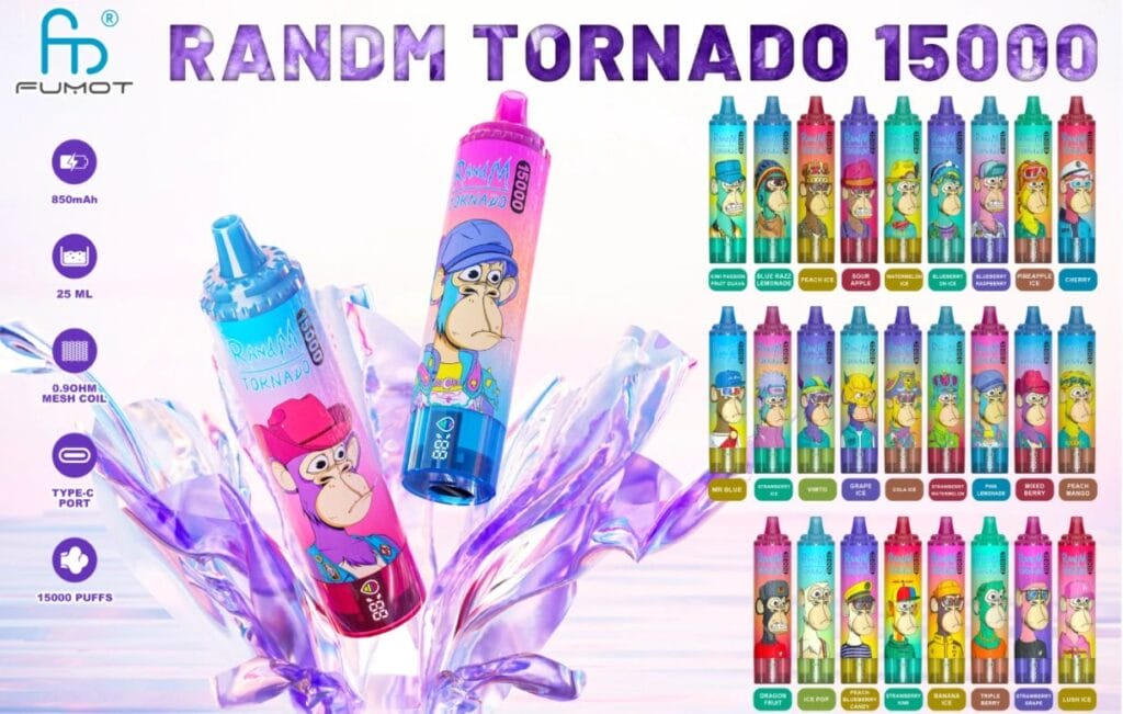 jednorazowka randm tornado 15