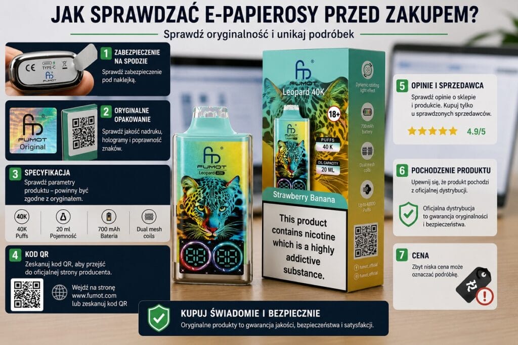 jak sprawdzic e papierosy prze