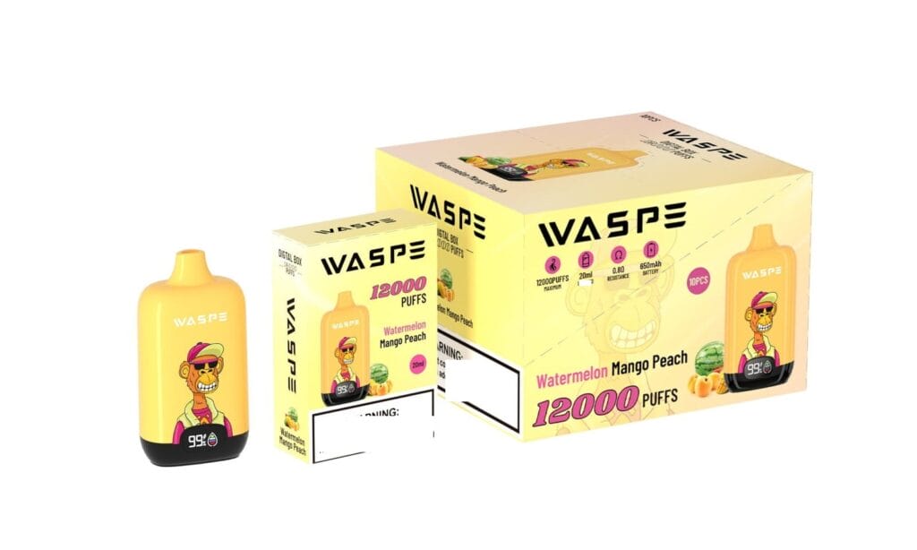 Waspe 12000 puffs digital box