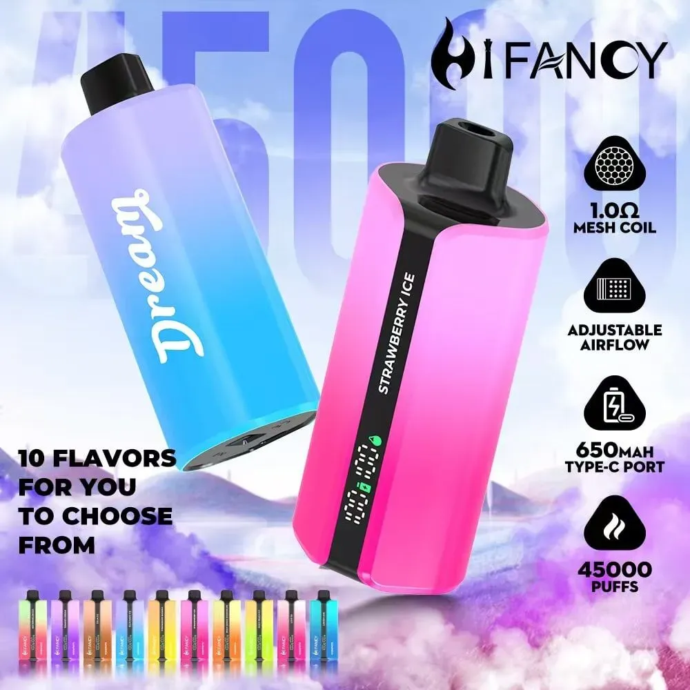 hifancy dream 45000 puffs e pa