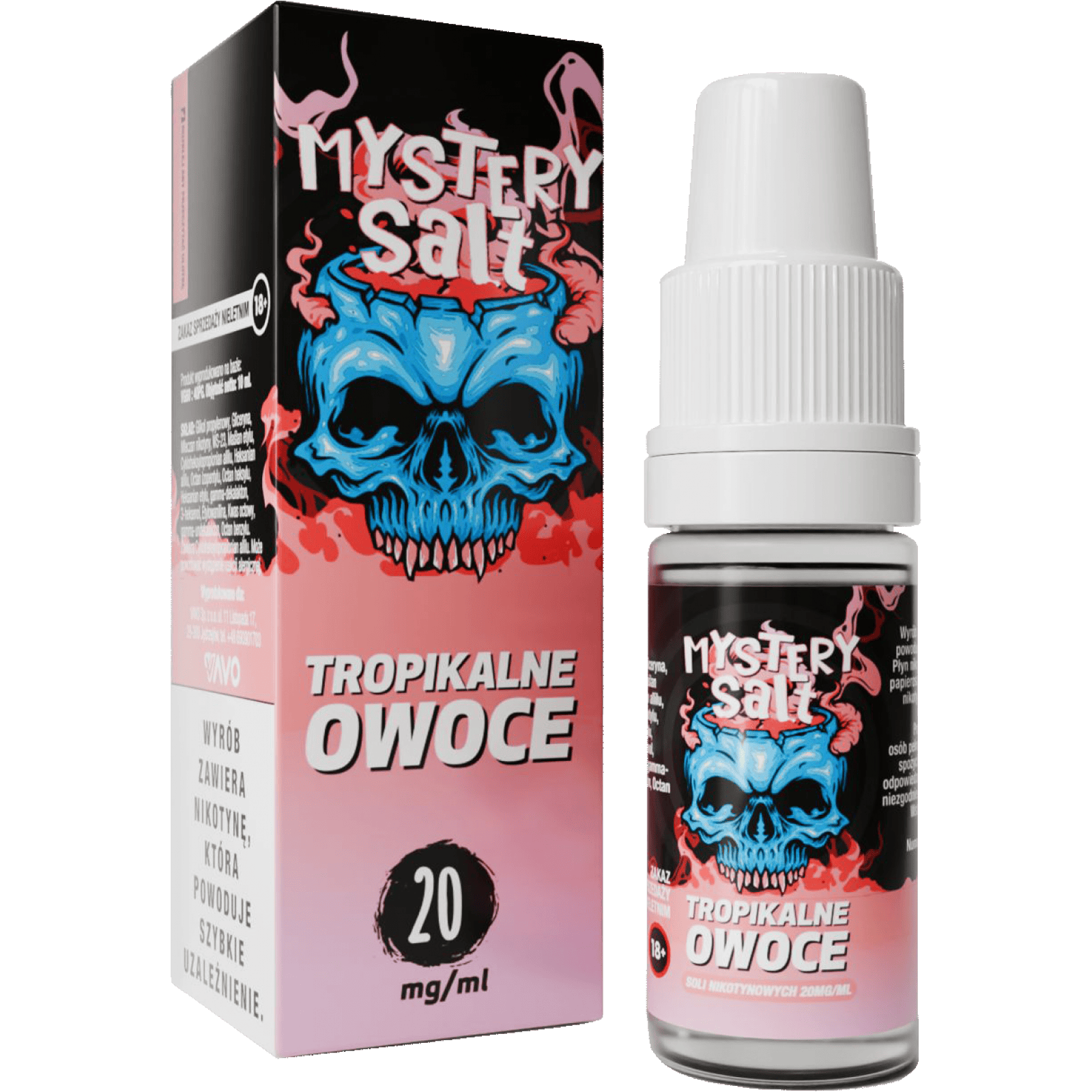 liquid mystery salt 10ml owoce